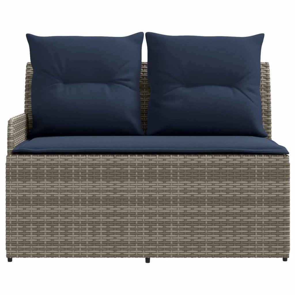 2 pz Divano con braccioli da giardino con divano angolare 42025374