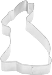 Bunny in forma di biscotto, forma di biscotto pasquale, acciaio inossidabile, forma di biscotto, 13 x 7,5 x 2,6 cm