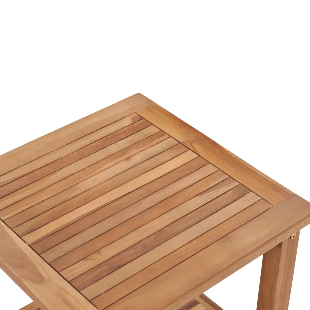 Tavolino da Salotto 45x45x45 cm in Legno Massello di Teak 48979