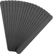 12 strisce antiscivolo, adesivi, strisce grigie, adesivi per bagno a forma di strisce, strisce antiscivolo autoadesive, strisce di sicurezza per bagno e doccia, set di nastri di sicurezza per pavimento 20 x 2 cm