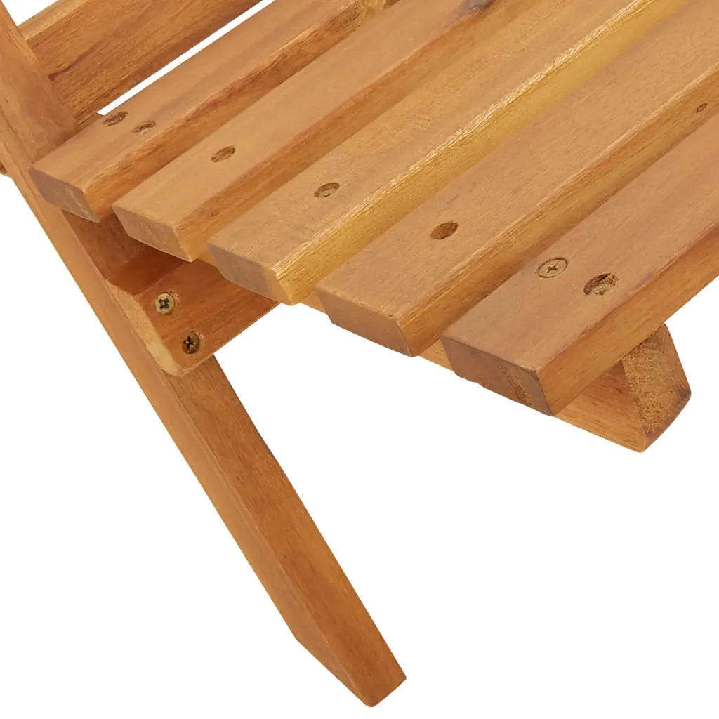 Sedie Giardino Pieghevoli 6pz Tortora Tessuto e Legno Massello