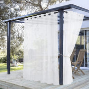 Baliunghi Esterni, Tendal Acquaproteggiato e Resistente al Tempo, Verdusterizzante per Balcone, Opaco - 43 x 254 cm (Altezza x Larghezza)
