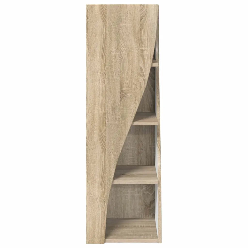 Mobile angolare Rovere Sonoma 32x32x102cm Legno multistrato