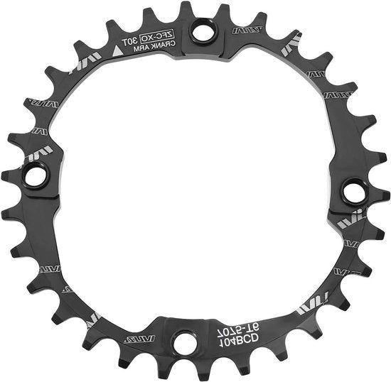 Kettingblad Plus - Smalle Brede 30T Enkele Ronde Kettingblad per Bicicletta da Corsa Mountain Bike - Adatto per 8, 9, 10, 11 e 12 Velocità - BMX MTB.