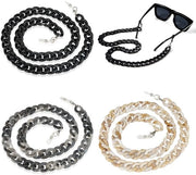 Porta occhiali 3 pezzi - Support occhiali in acrilico - Uomo/donna - Adatto per occhiali da sole - Leggero - Sostenibile - Support occhiali