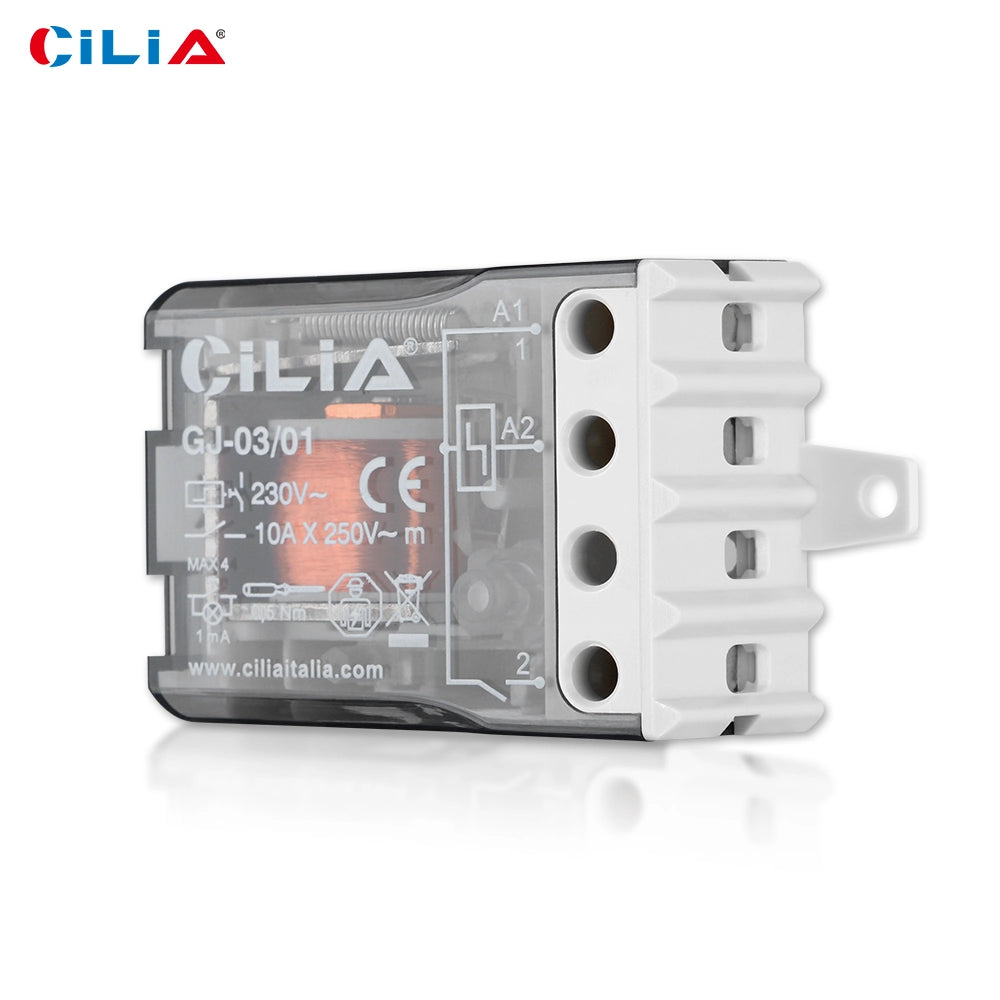 Rel¨¨ Interruttore ad Impulsi 230V 10A ¨C zephmum ¨C Bianco