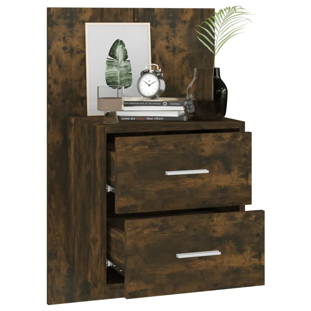 Comodino a Muro Rovere Fumo cod mxl 30253