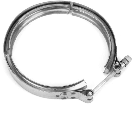 V-banda Uitlaat Klem in Acciaio Inossidabile 140-150mm - Uitlaat Klem - Turbo Klem - V-banda Flangia - Resistente alle Sussure - Progetto Innovativo - Uitlaatklem