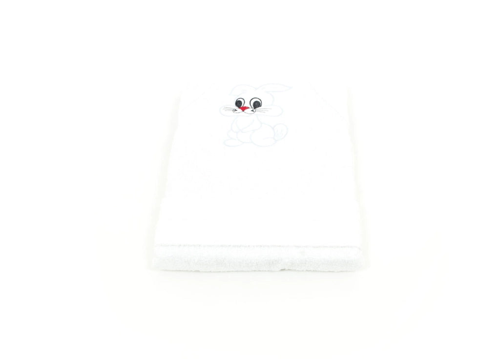 Accappatoio In spugna Per Bambini Modello Kinder OB Colore Bianco - 1-2anni - Bianco