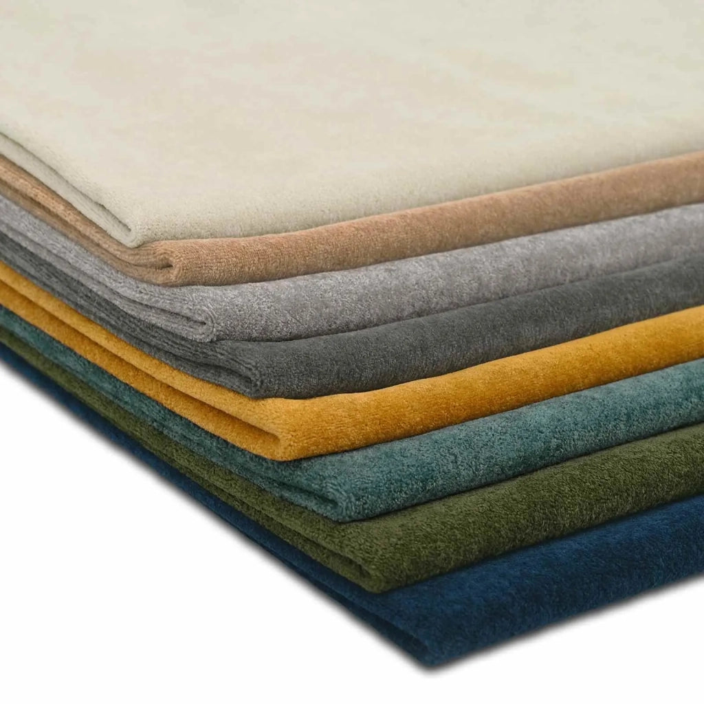 Cuscino HEERLEN 2 pz Grigio Chiaro Fleece in microfibra 925091