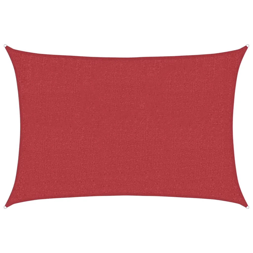 Vela Parasole 160 g/m² Rossa 2x2,5 m in HDPE 311611