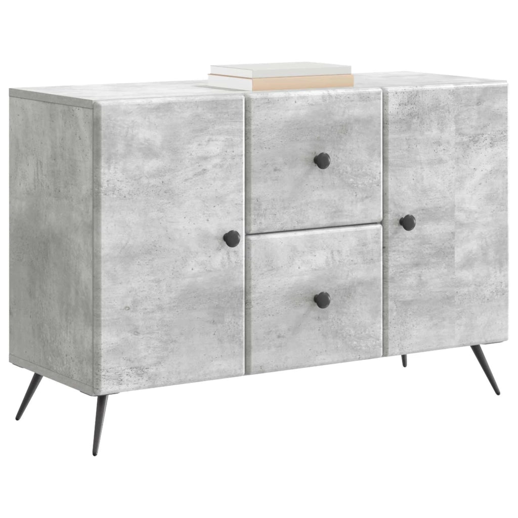 Credenza Grigio Cemento 89 x 34,5 x 60 cm Legno ingegnerizzato 895578