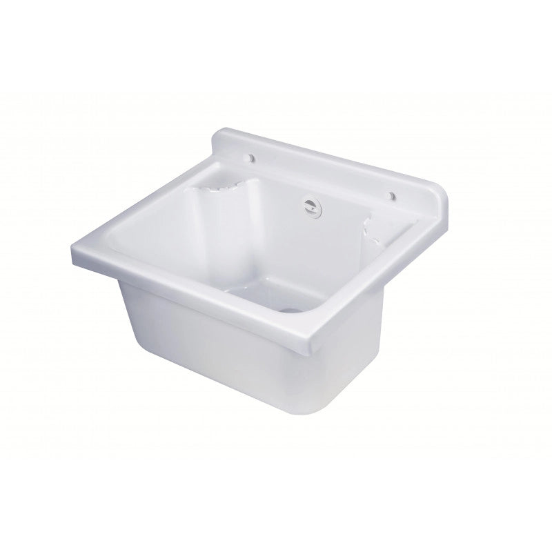Pilozzo Mini a muro 42,5x34 cm da esterno  Bianco  Compatto e resistente Giardino e garage  Kit di montaggio  Negrari