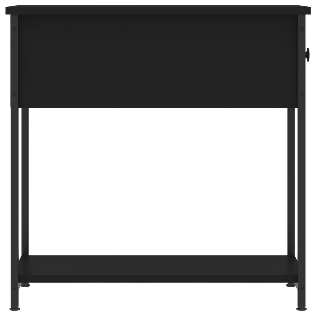 Comodini 2 pz-Set di 2 Tavolino da notte Neri 30x60x60 cm in Legno Multistrato 116008