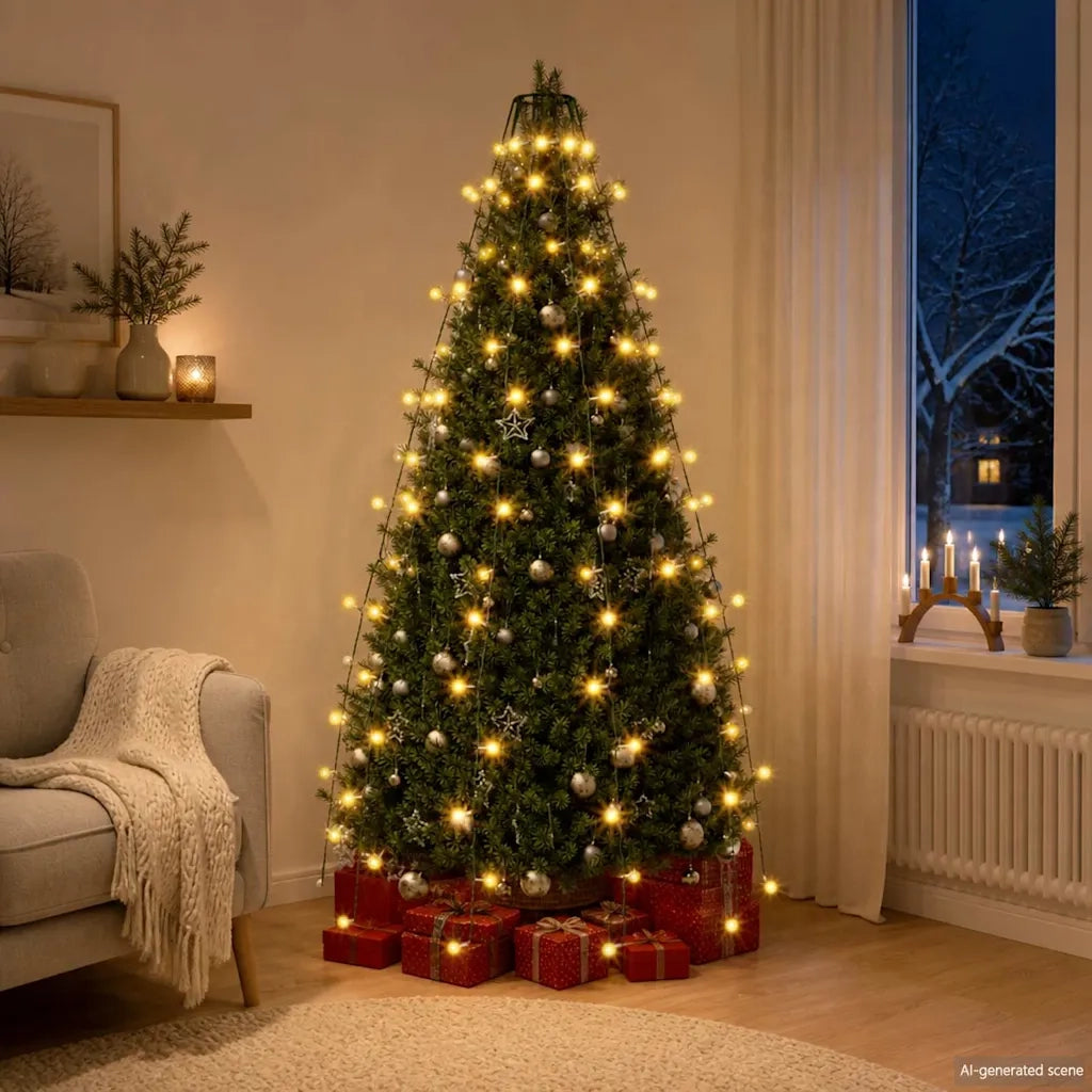 Luci per Albero di Natale con 150 LED 150 cm 50698