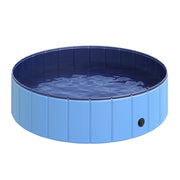 Vasca per Cani Pieghevole ¨C zephmum ¨C Blu 1.20 m