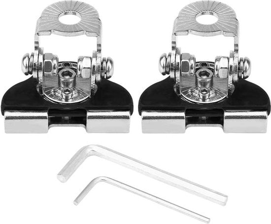 Sostegno per lanterne di lavoro - 2 pezzi, universale, acciaio inossidabile, cappelliera - sostegno lanterna led - sostegno off-road.