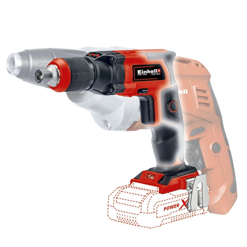 Einhell TE-DY 18 Li-Solo 4000 Giri/min Nero, Rosso