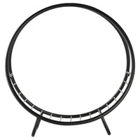 Portalegna per Camino 45x29,5x47 cm in Ferro Battuto  Nero