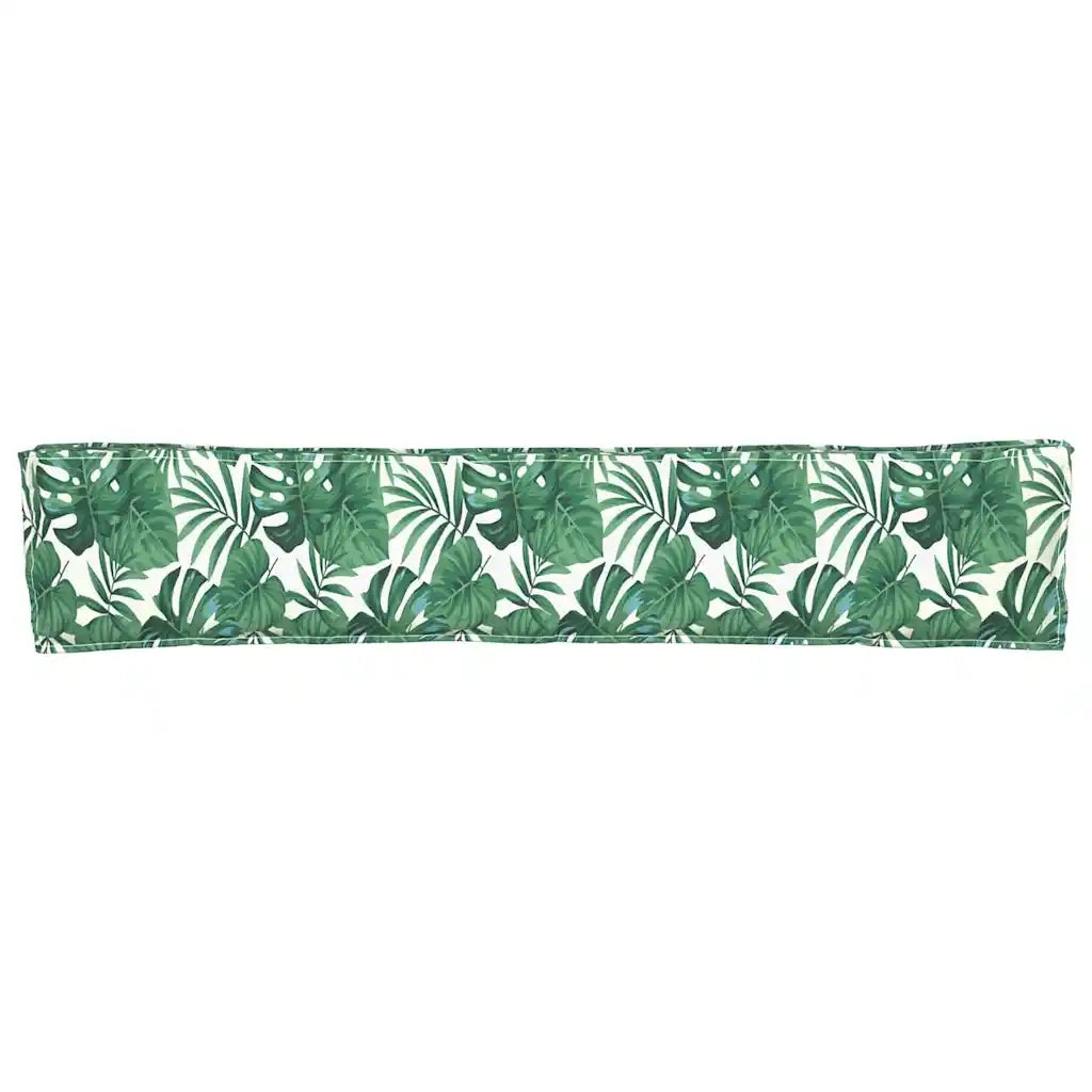 Cuscino per pallet Motivo Foglia 200 x 40 x 8 cm Tessuto Oxford 42001686