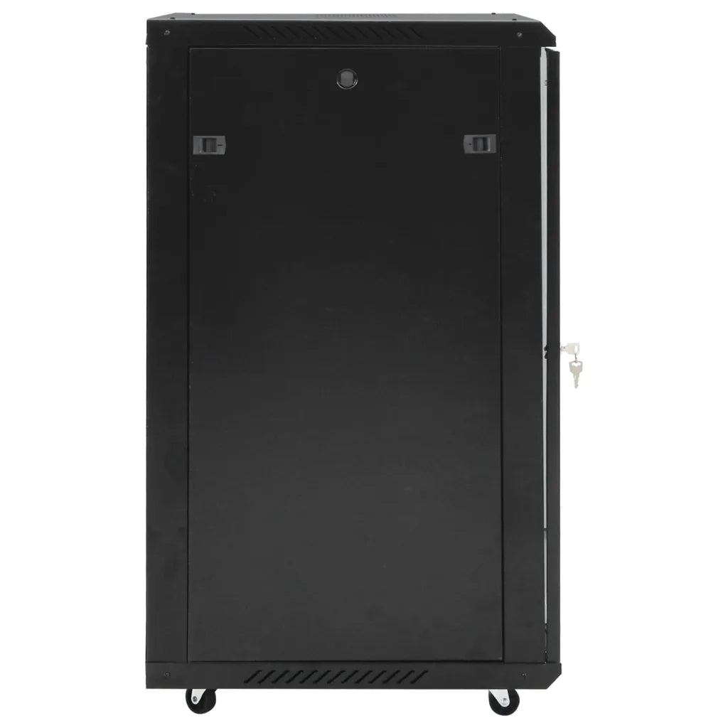 Armadietto di Rete 18U con Ruote 19" IP20 60x60x100 cm 30266
