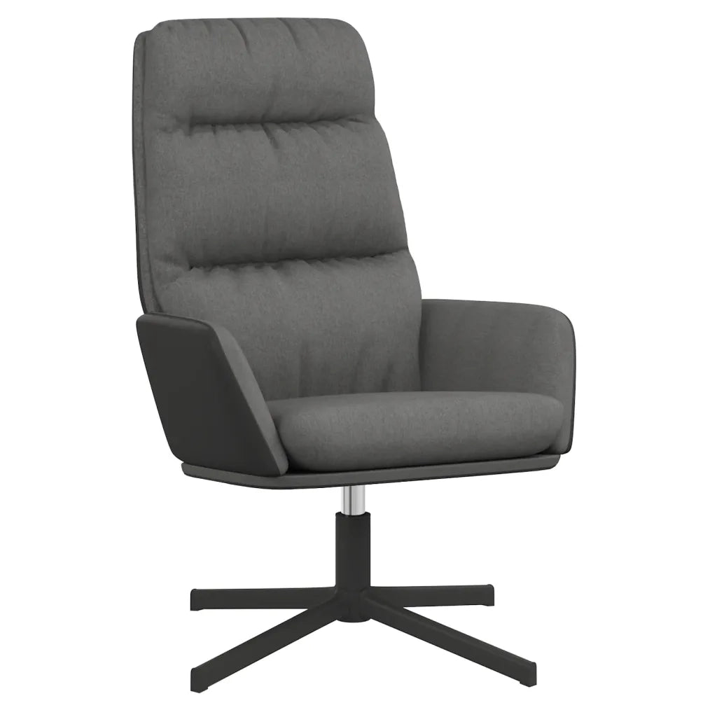 Poltrona Relax Grigio Chiaro in Tessuto 341148