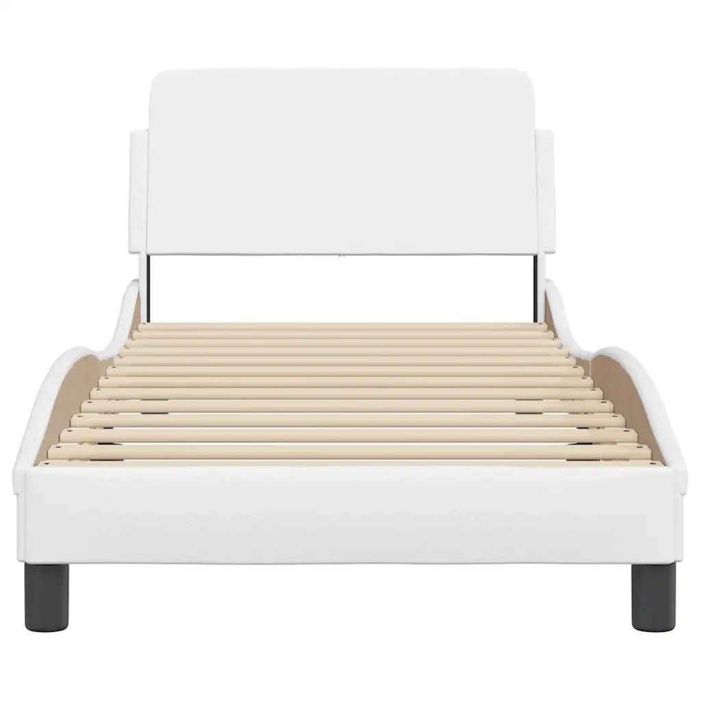 Giroletto Dover Bianco 90x190 cm in Similpelle 373099
