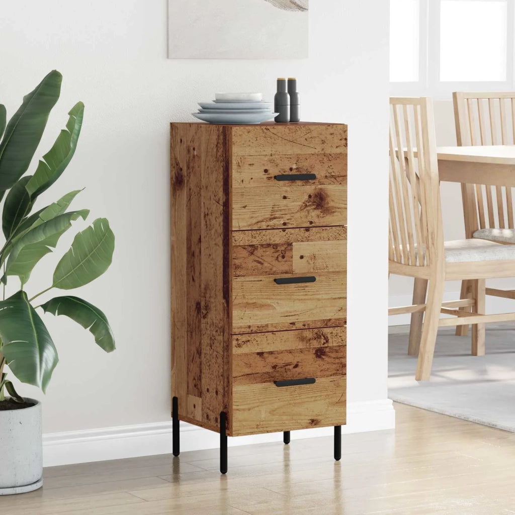 Credenza Legno vecchio 34 x 34,5 x 90 cm Legno multistrato