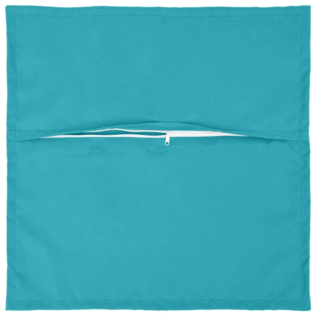 Federa 2 pcs HOUTEN Turchese 30 x 30 cm Poliestere 915925