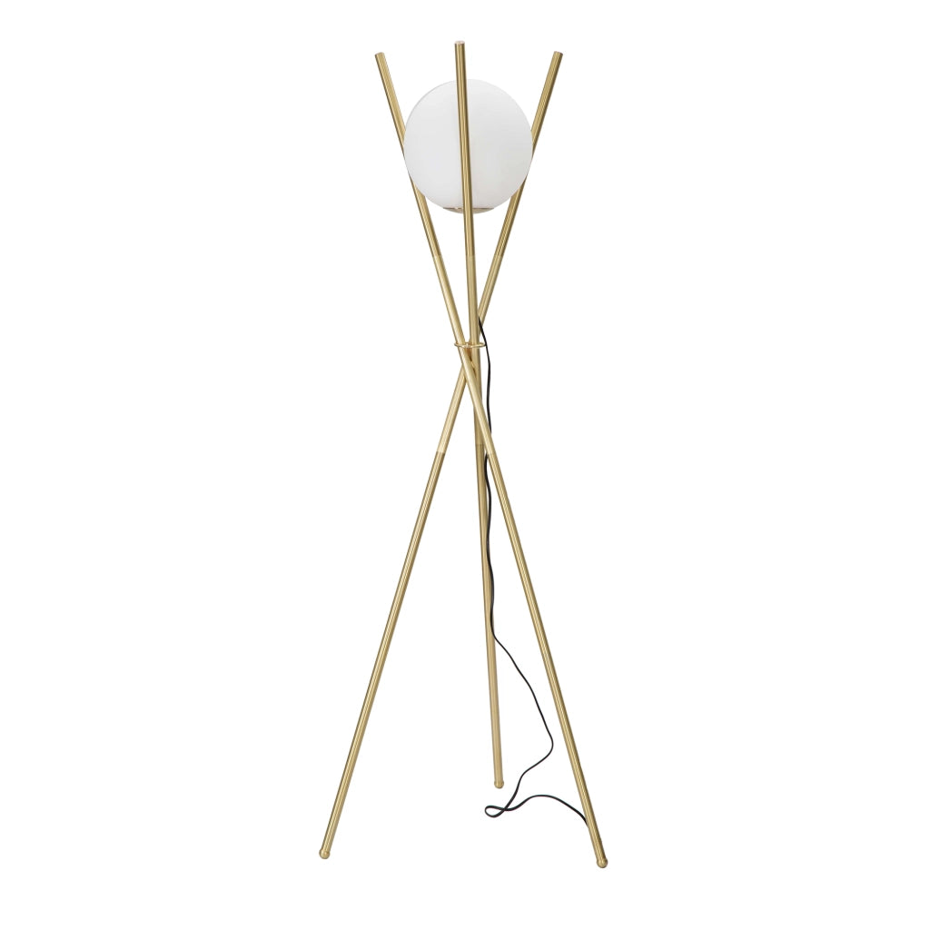 Douz, Lampada da Terra Necessaria 1 Lampadina, Bianco