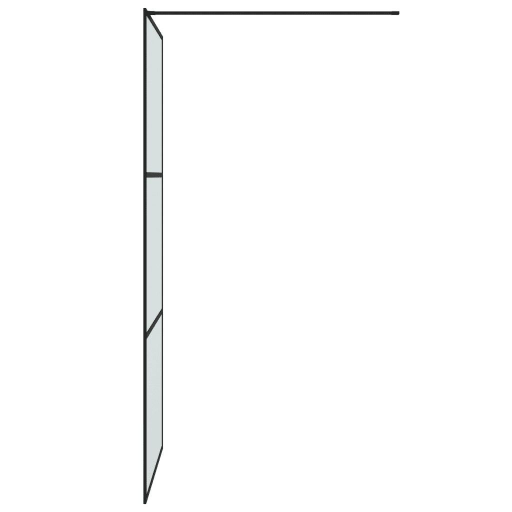 Parete Doccia Walk in 90x195 cm Vetro Smerigliato ESG 152111