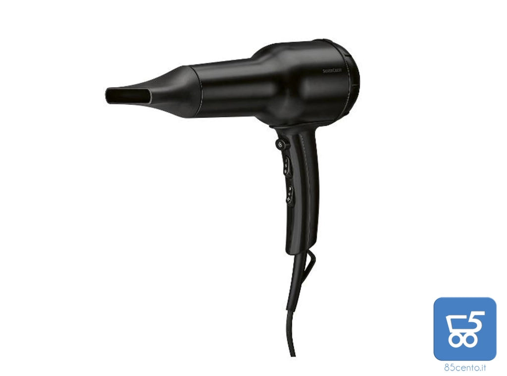 Accessori Asciugacapelli SilverCrest Personal Care 2000W Ugello Diffusore Nero - Prodotto da esposizione
