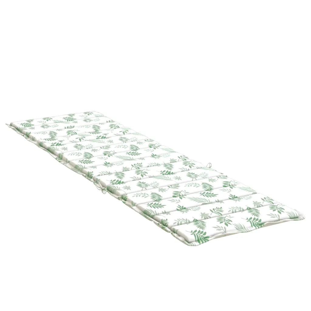 Cuscino per Lettino con Motivo a Foglie in Tessuto Oxford 361402
