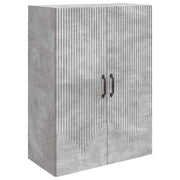 Mobiletto a muro Grigio Cemento 66 x 34,5 x 90 cm