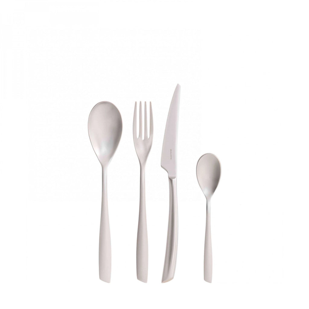 RIVIERA, Posate Set 24 Pz, Scatola con Finestra, Casa Bugatti