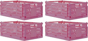 Scatola plegabile 4-faccia 35 x 23 x 14 cm - rosa