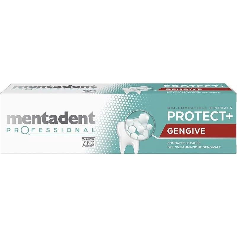 MENTADENT SET 6 PZ DENTIFRICIO PROFESSIONAL 75 ML L'UNO COMBATTE L'INFIAMMAZIONE DELLE GENGIVE