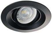 Kanlux COLIE DTO-B faretto incasso nero GU10 orientabile