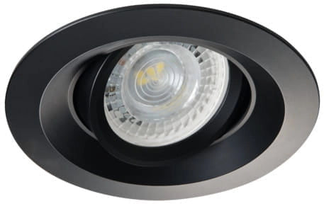 Kanlux COLIE DTO-B faretto incasso nero GU10 orientabile