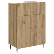 Credenza | Madia | Buffet da pranzo | Armadio da pranzo con cassetto Rovere Artigianale 66 x 34,5 x 92 cm