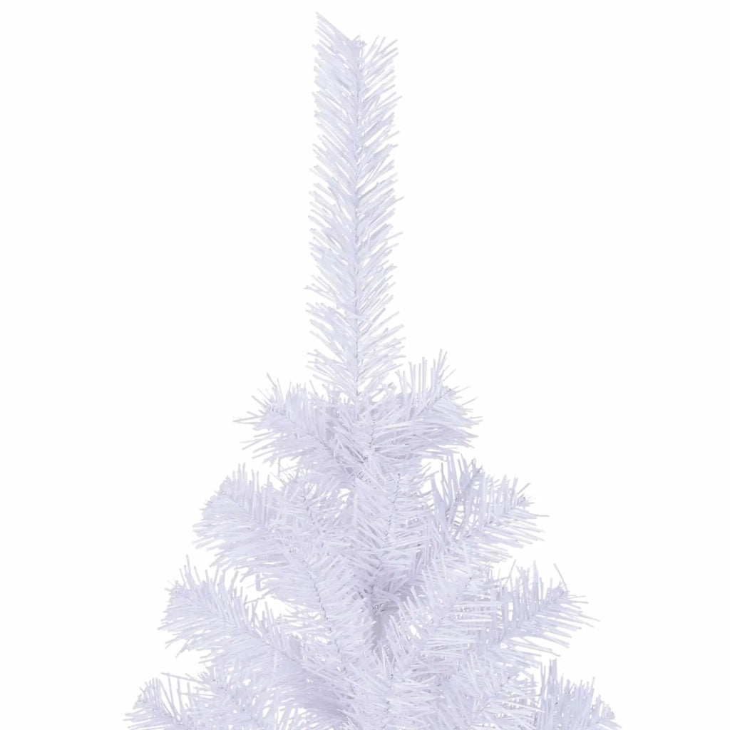 Albero di Natale | Decorazioni natalizie artificiale Bianco 180 cm PVC e Acciaio