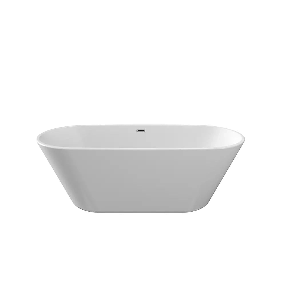 Vasca da bagno freestanding 150cm bianco lucido Mod. Ginevra