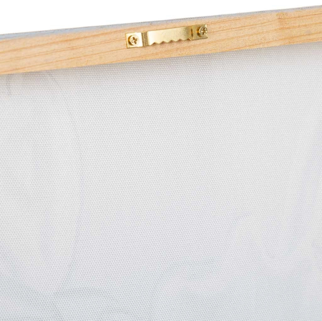 Quadro dipinto a mano con rilievo grigio 30x60x2,5h