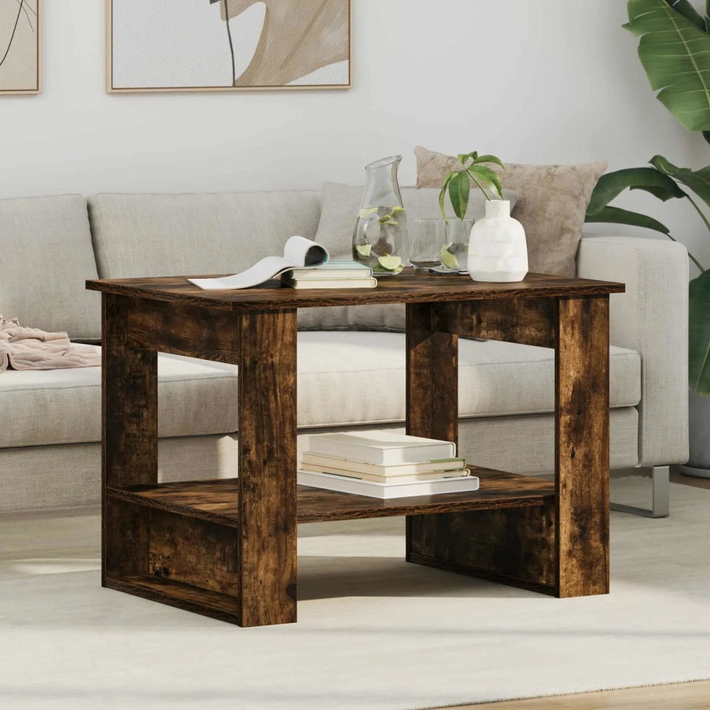 Tavolino da salotto Rovere fumé 72 x 50 x 50 cm 8000192