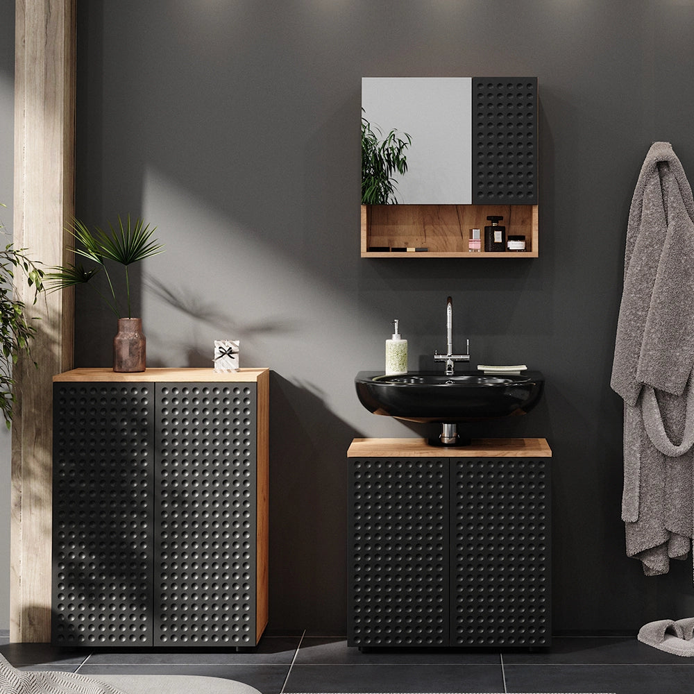 Vicco Mobile midi Antracite puntinato 60 x 81 cm