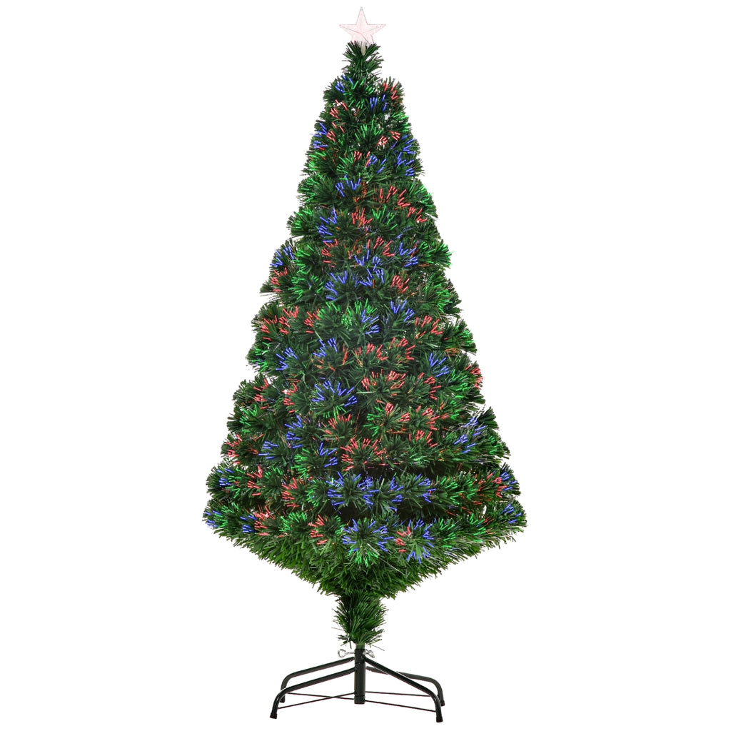 Albero di Natale Artificiale 150cm ¨C Xylo ¨C con Fibra Ottica LED 180 Rami