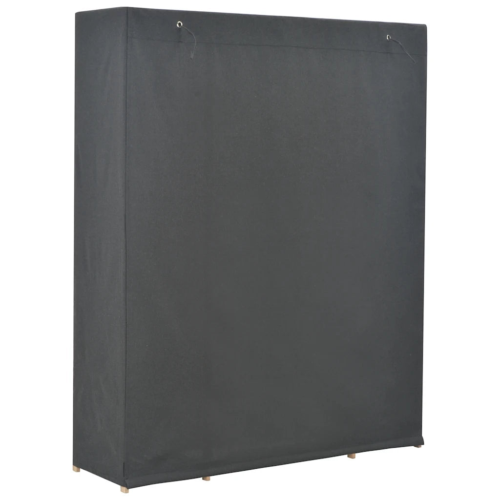 Armadio Grigio 135x40x170 cm in Tessuto CFW6976430
