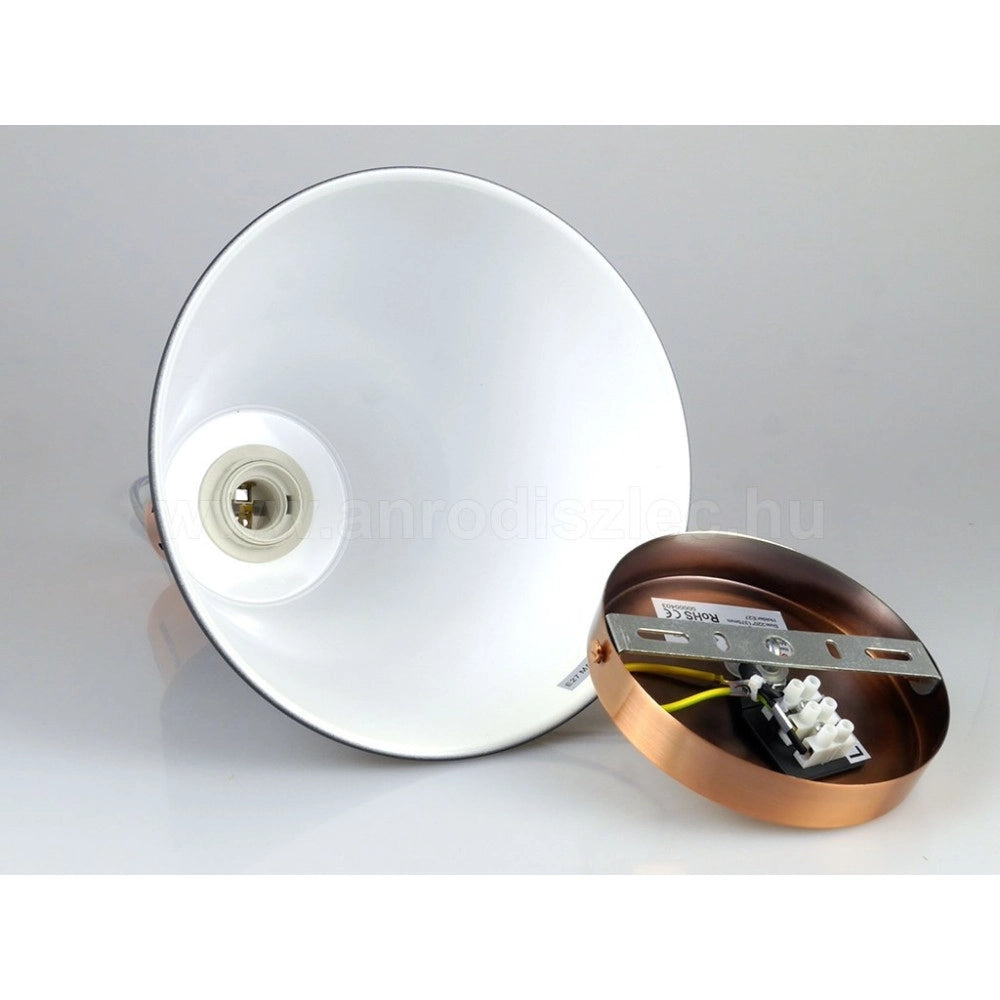 Trade Shop - Lampadario Pendente Lampada A Sospensione Colore Nero Sabbia Alluminio Vt-7520 -