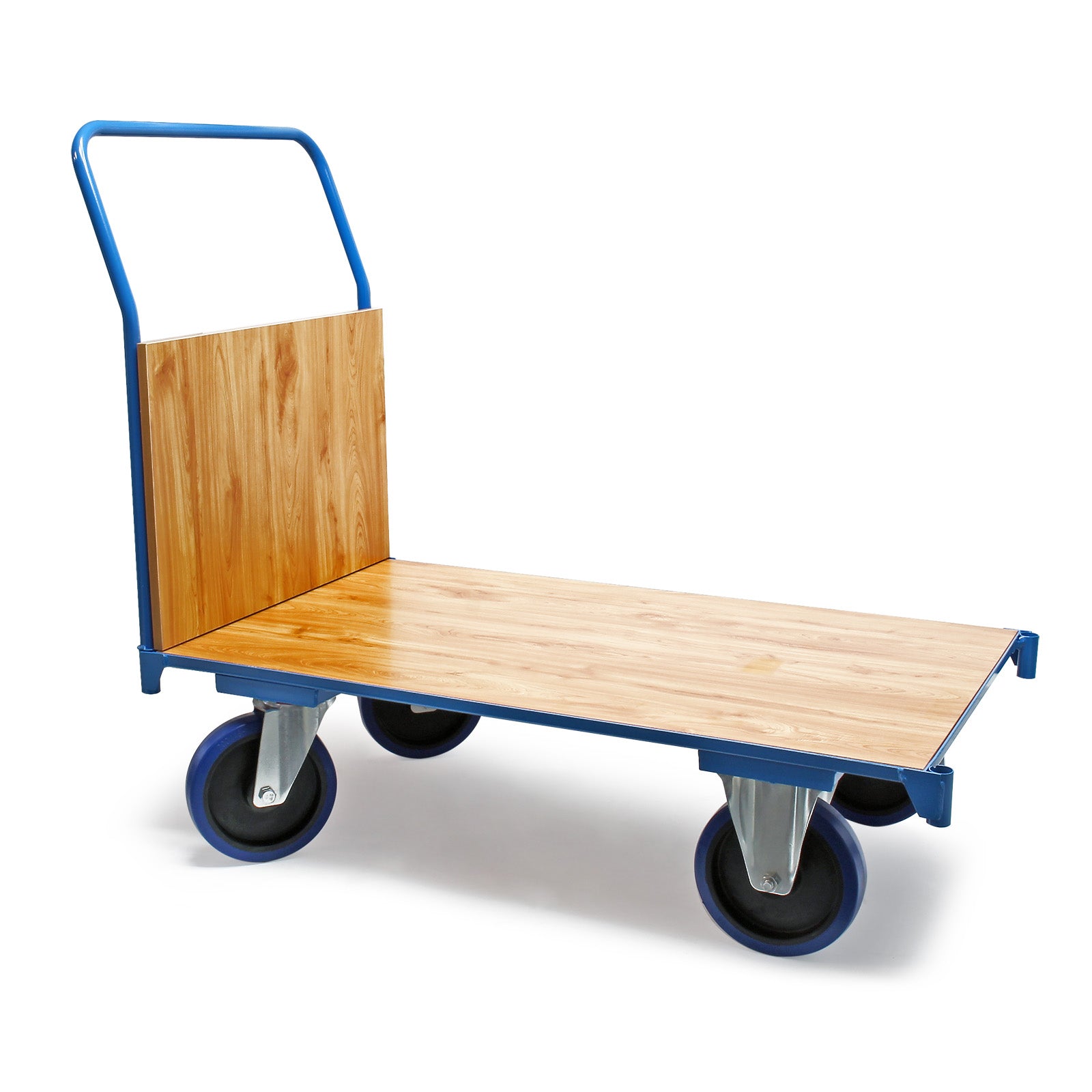 Carrello a pianale da trasporto 100 x 60 cm max 600 kg Portapacchi con ruote