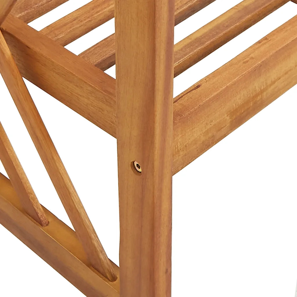 Panchina da Giardino | Panca da Giardino 119 cm in Legno Massello d'Acacia